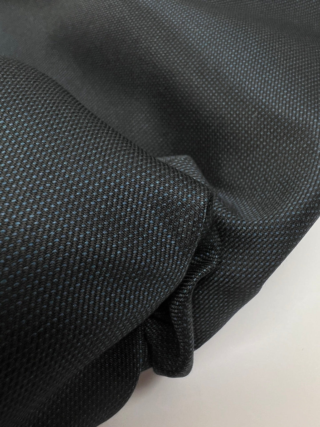 Jacquard Changeant Fabric Blue Black