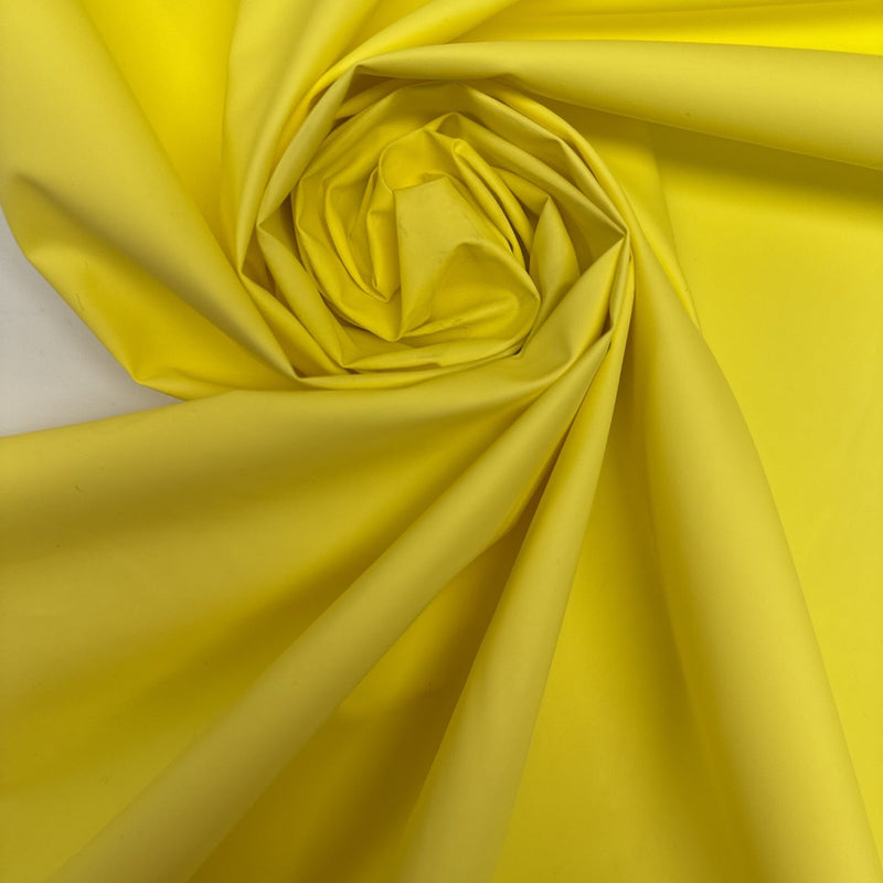 Polyester Cotton Woven Yellow