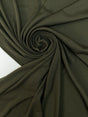 Green Stretch Knitted Fabric