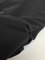 Black Moiré Knitted Fabric