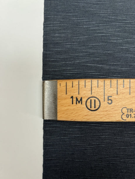 Viscose Elastane Knit Melange Gray