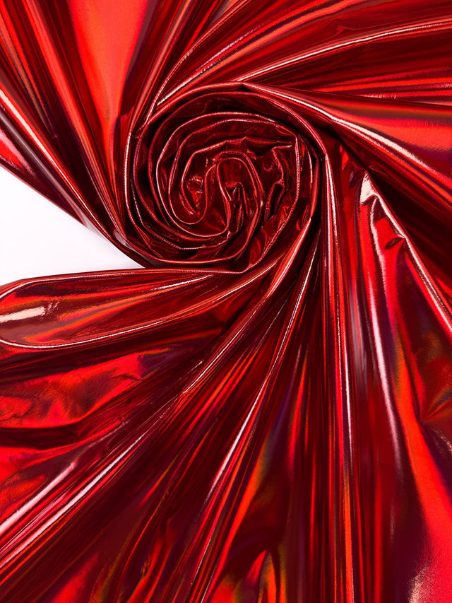 Polyamide Elastane Knitted Checked Red