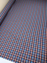 Cotton Flannel Multicolour Striped Checked