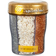 Wilton 6-Cell Metallic Sprinkles Mix with Turning Lid, 7.09 oz.