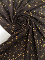 Acrylic Woven Printed Abstract Brown