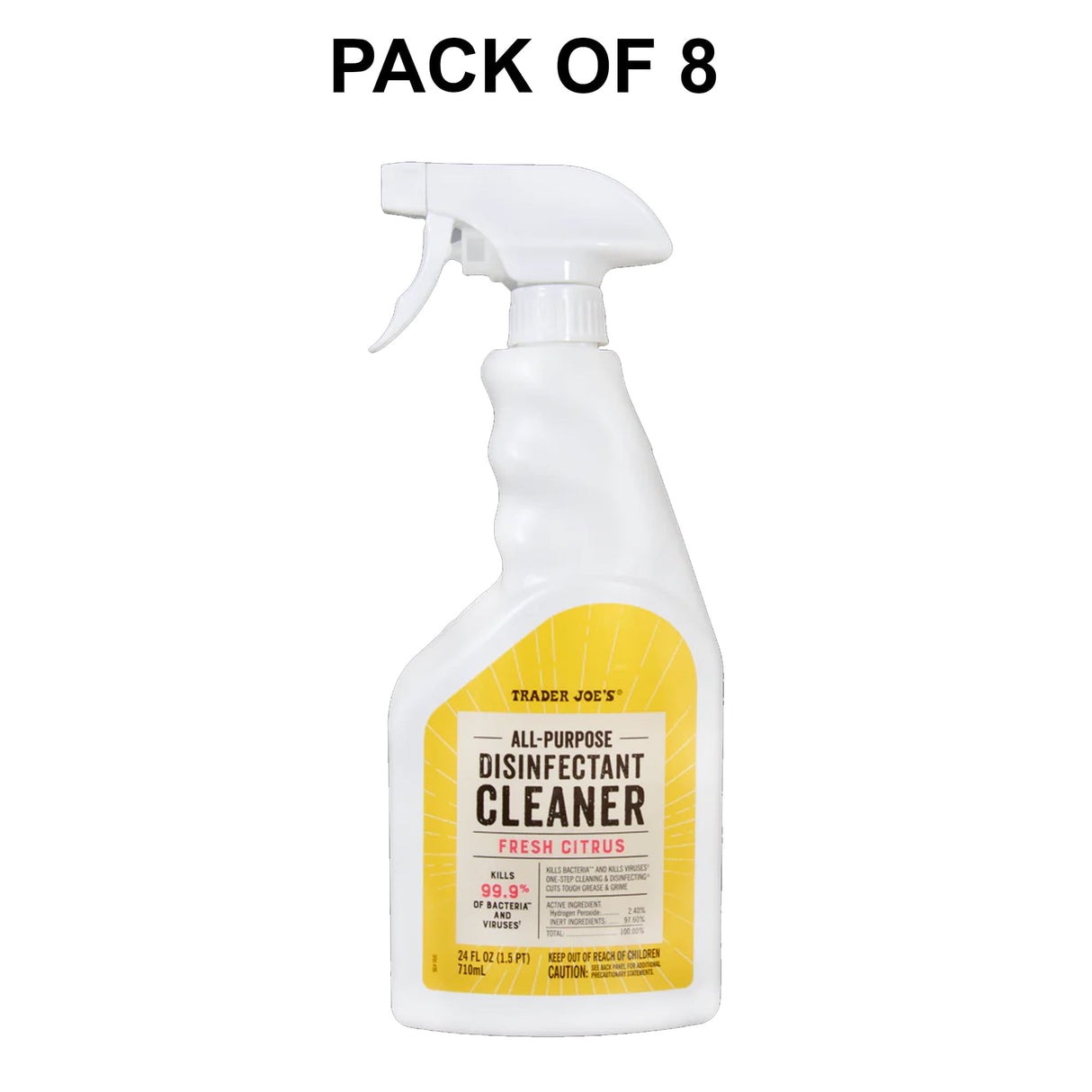 Trader Joe’s All Purpose Disinfectant Cleaner | 24 Fl Oz