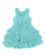 Unik Girl Tulle Layered Dress - Tulle Fabric, Layered Design, Multiple Colors, Sizes 4-10 (1 Piece)