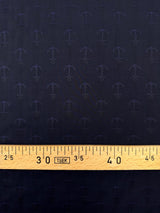 Cotton Fil Coupé Jacquard Purple Shades