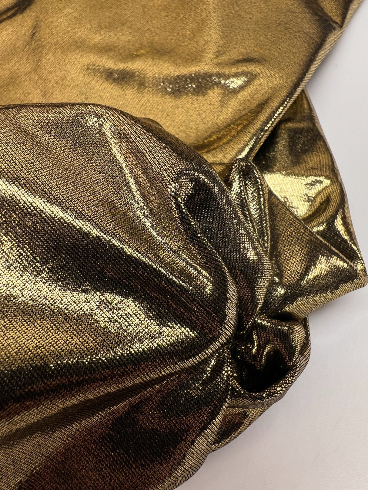 Golden Coated Knitted Polyester