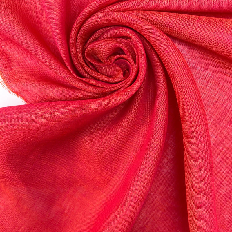 Linen Viscose Changeant Melange Fabric