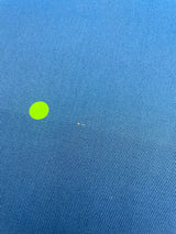 Blue Polyester Cotton Gabardine Twill