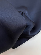Acetate Stretch Fabric Blue Plain