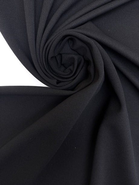 Black Polyamide Elastane Knit