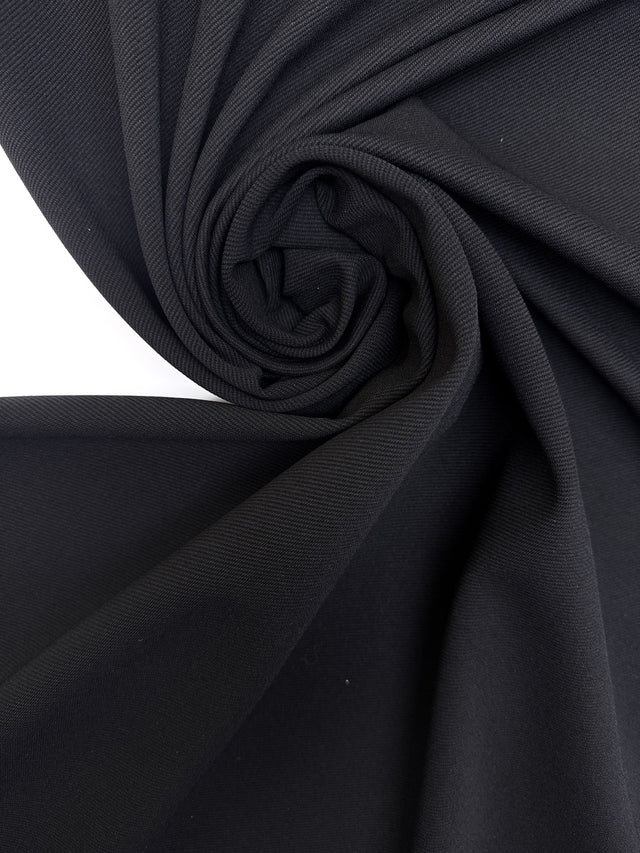 Black Polyamide Elastane Knit