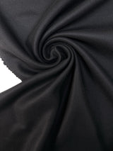 Wool Double Weave Tweed Black