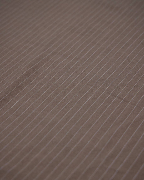 Pinstripe Linen Blend Tan