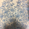3D Embroidered Satin Floral Pearl Lace Fabric - 100 Percent Polyester Fabric, Floral Pearl Embroidery, 52" Width, 12" Panel (1 Yard)