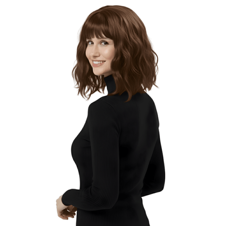 Short Wavy Costume Wig