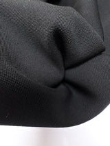 Polyester Wool Twill Black