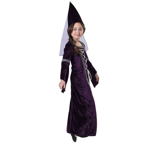 Purple Medieval Renaissance Princess Costume