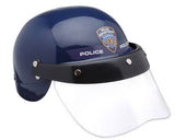 Police Helmet with Transparent Visor