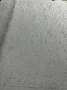 Feather And Vine Beaded Lace Fabric - Feather And Vine Pattern, 54" Width (1 Yard)