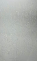 Feather Damask Shiny Sequin Design 4-Way Stretch Mesh Fabric - Damask Pattern, 54" Width (1 Yard)
