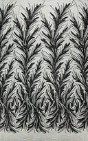 Feather Wing Shiny Sequin Mesh Fabric - Feather Wing Sequin Design, 54" Width (1 Yard)
