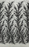 Feather Wing Shiny Sequin Mesh Fabric - Feather Wing Sequin Design, 54" Width (1 Yard)