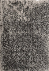 Timeless Modern Luxury Feathers Faux Fur Fabric - Soft Area Rug, 5' X 7' (1 Piece)