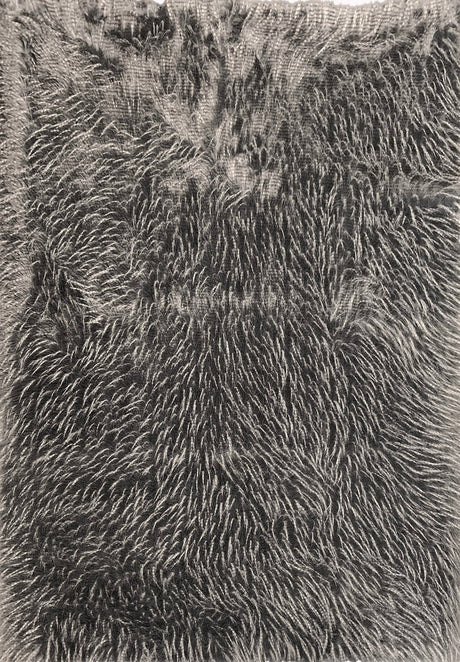 Timeless Modern Luxury Feathers Faux Fur Fabric - Soft Area Rug, 5' X 7' (1 Piece)