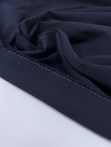 Blue Polyester Viscose Elastane Twill