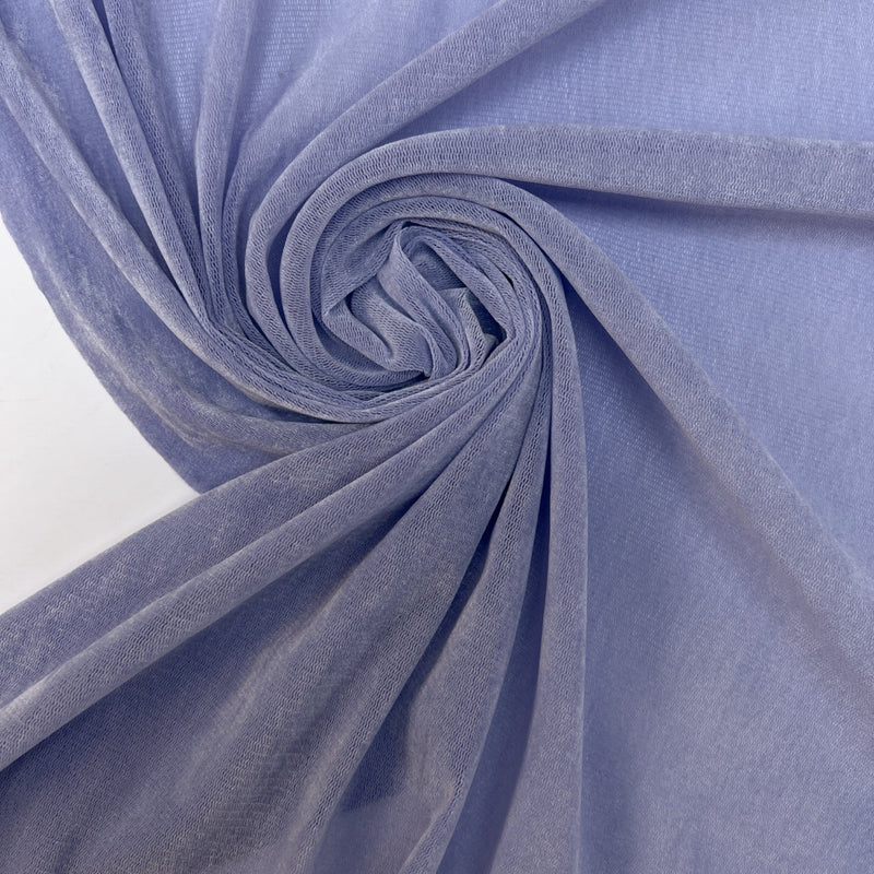 Purple Mesh Nylon Viscose Mesh