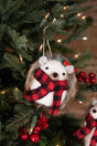 4” Felt Hedgehog Ornament