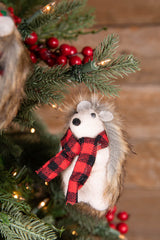4” Felt Hedgehog Ornament