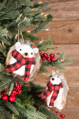 4” Felt Hedgehog Ornament