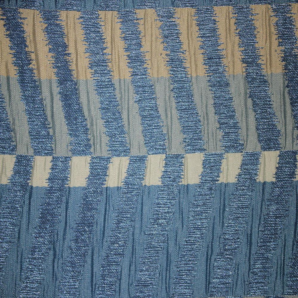 Jacquard Drapery Fabric Clayton Geometric Pattern