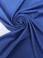 Polyamide Elastane Melange Blue Fabric