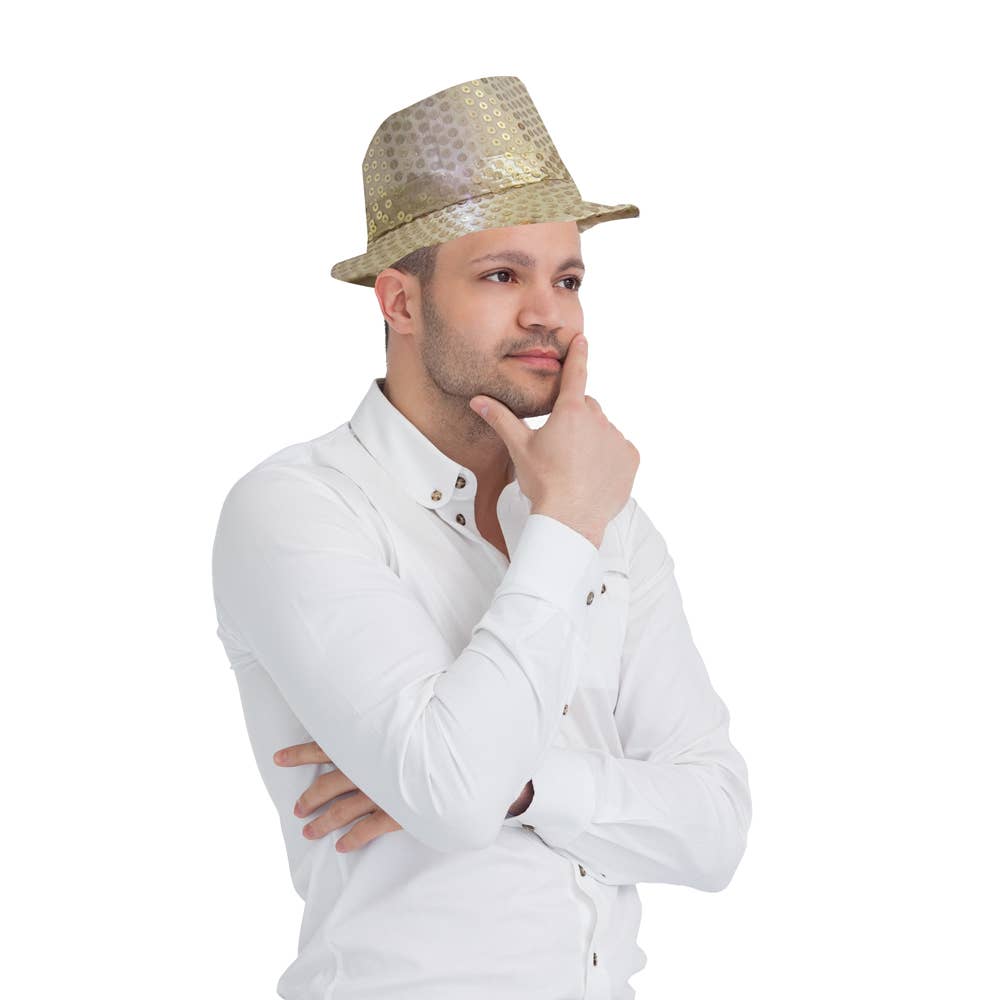 Red Hat with Flashing Lights