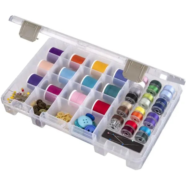Bobbin Supply Box with Removable Tray