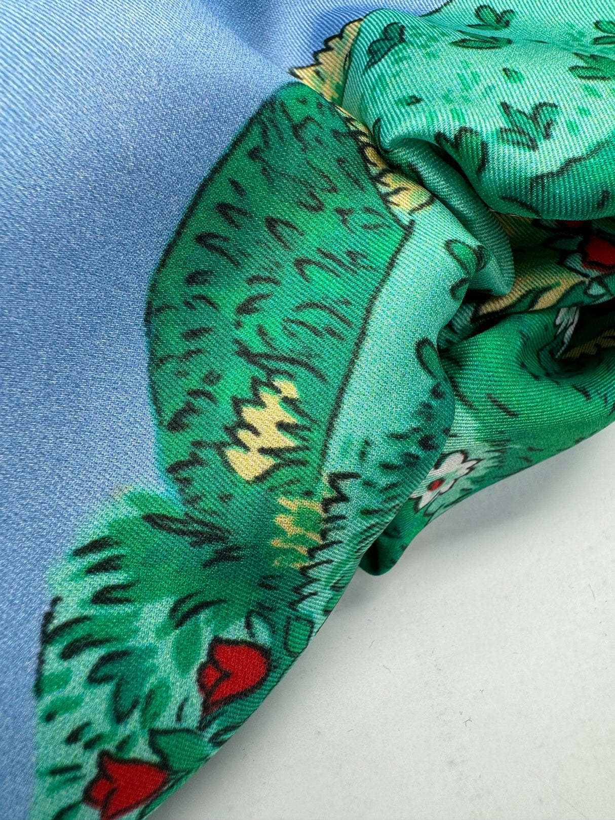Polyester Sateen Multicolour Panel Print