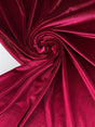 Red Velour Knitted Polyamide