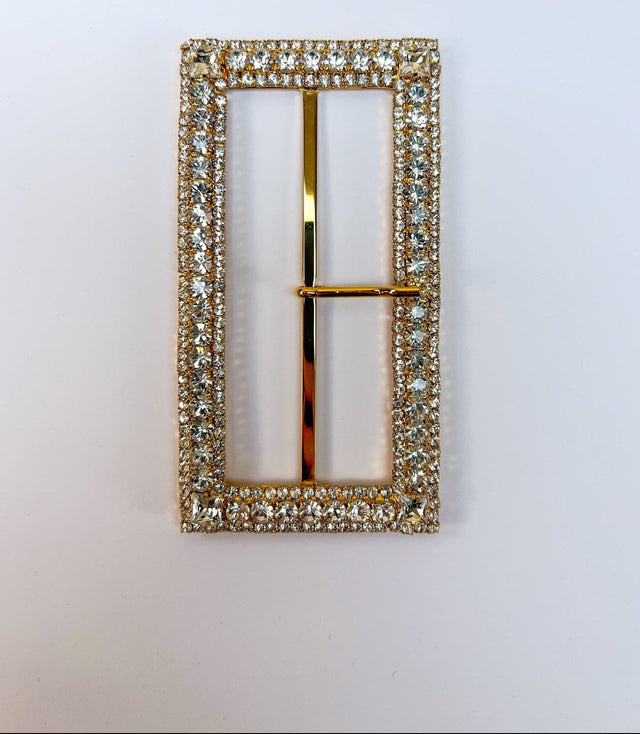 Golden Metal Crystals Sewing Notions