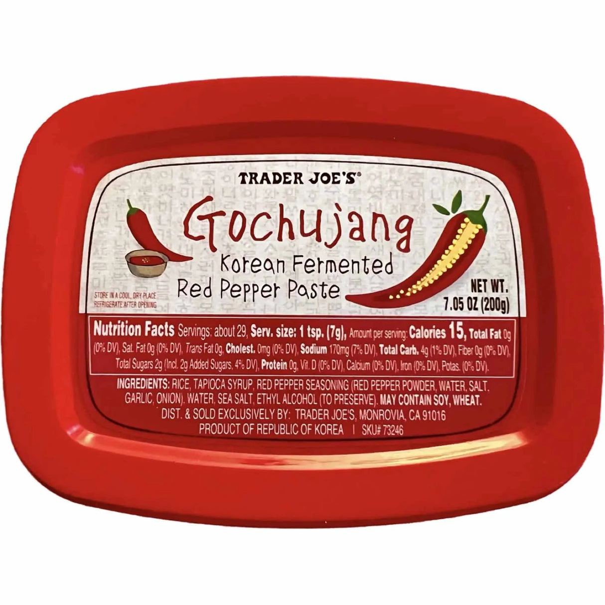 Trader Joe’s Gochujang Korean Fermented Red Pepper Paste