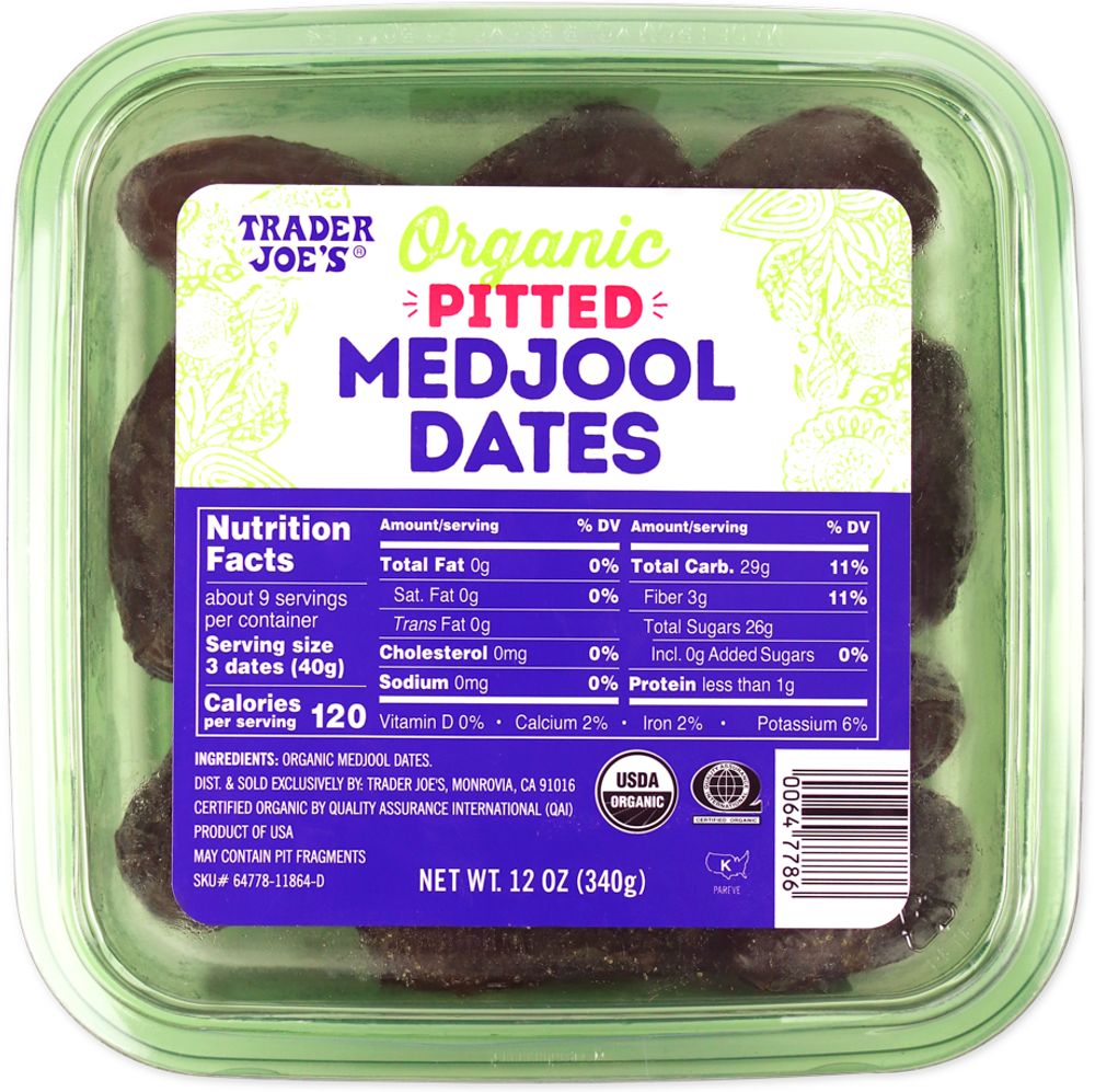 Traders Joe's  Organic Pitted Medjool Dates