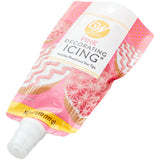 Wilton Pink Icing Pouch with Tips, 8 oz.