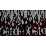 Glittered Flocked Stretch Mesh Fabric