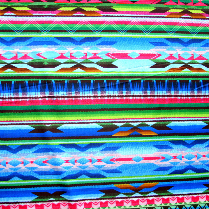 Swim Knit Nylon Lycra Fiesta Blue Colorway