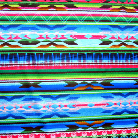 Swim Knit Nylon Lycra Fiesta Blue Colorway