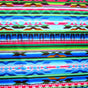 Swim Knit Nylon Lycra Fiesta Blue Colorway